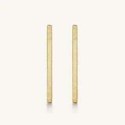 Rosefield Snake Earrings Gold Hot
