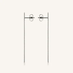 Rosefield Snake Earrings Silver Best