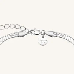 Rosefield Snake Heart Choker Silver Sale