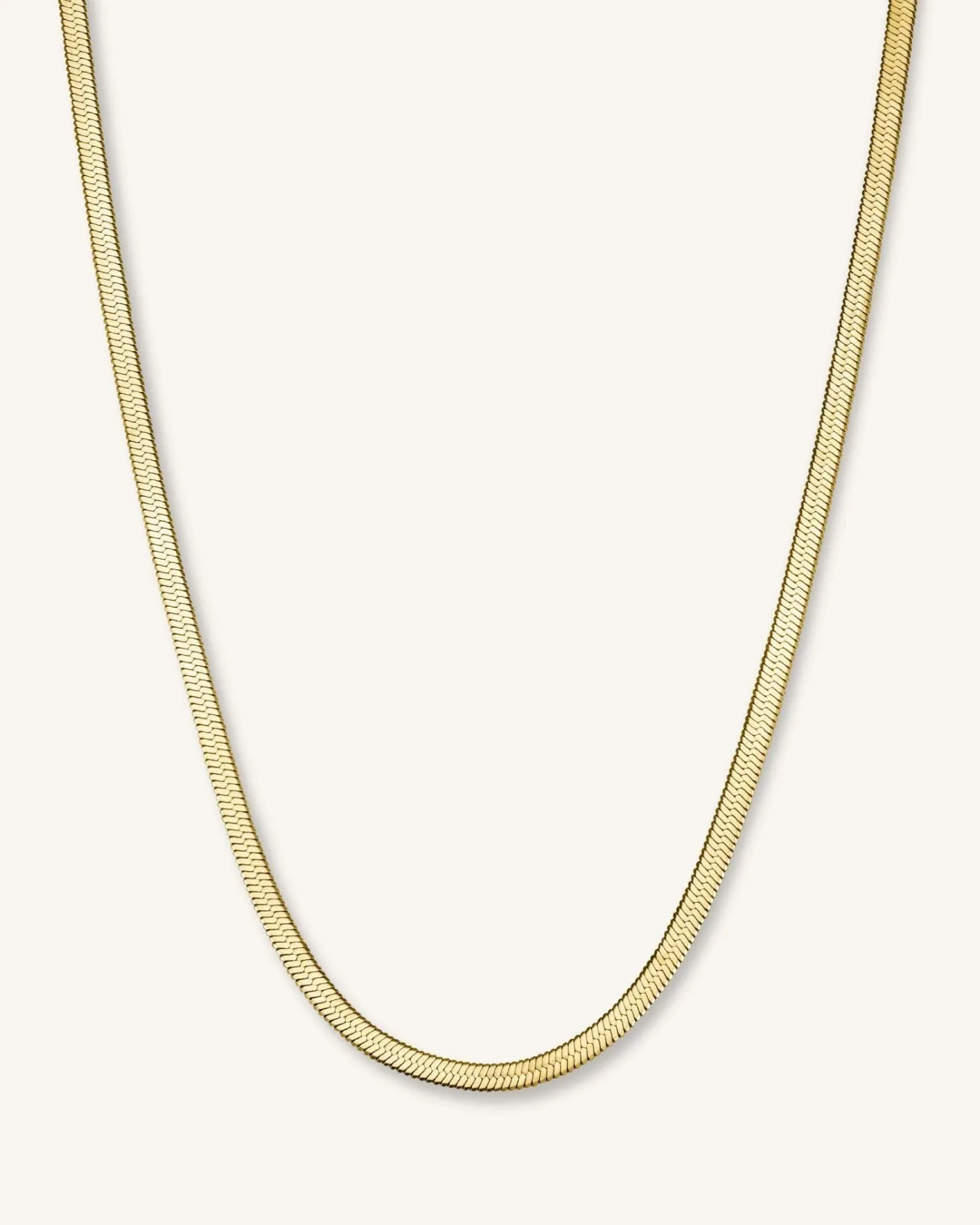 Rosefield Snake Necklace Gold Clearance