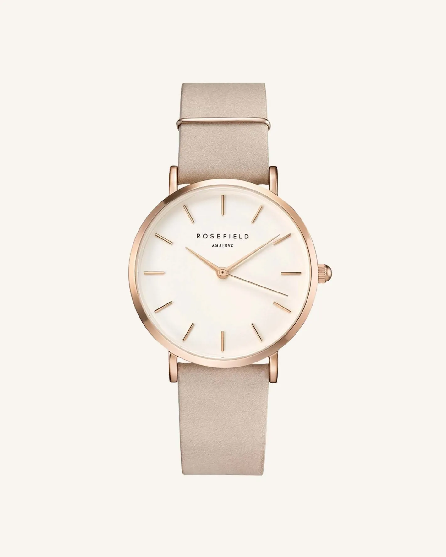 Rosefield Soft Pink Rose gold Strap Sale