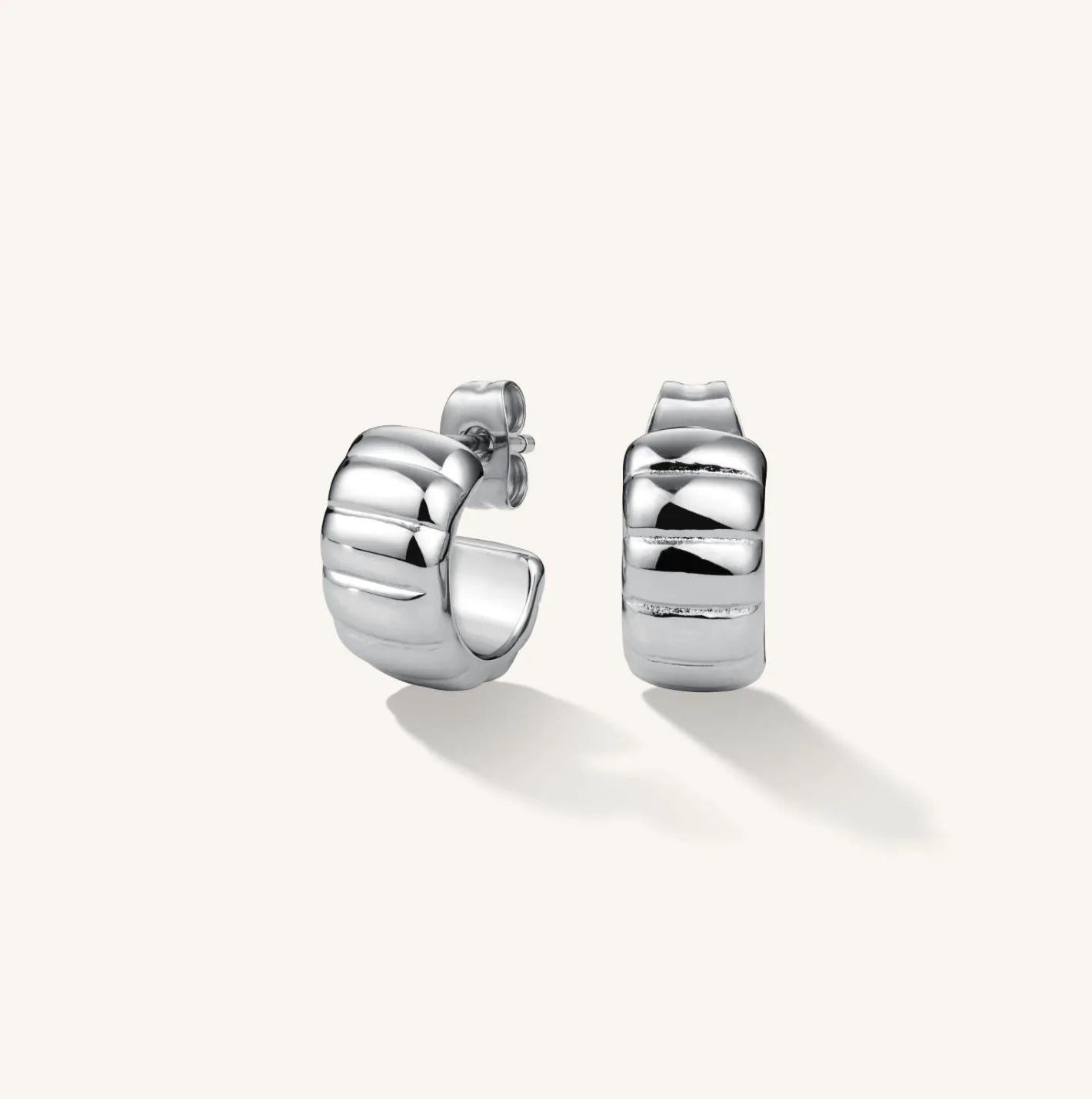 Rosefield Stripe Hoops Clearance