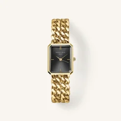 Rosefield Studio Double Chain Black Gold Best