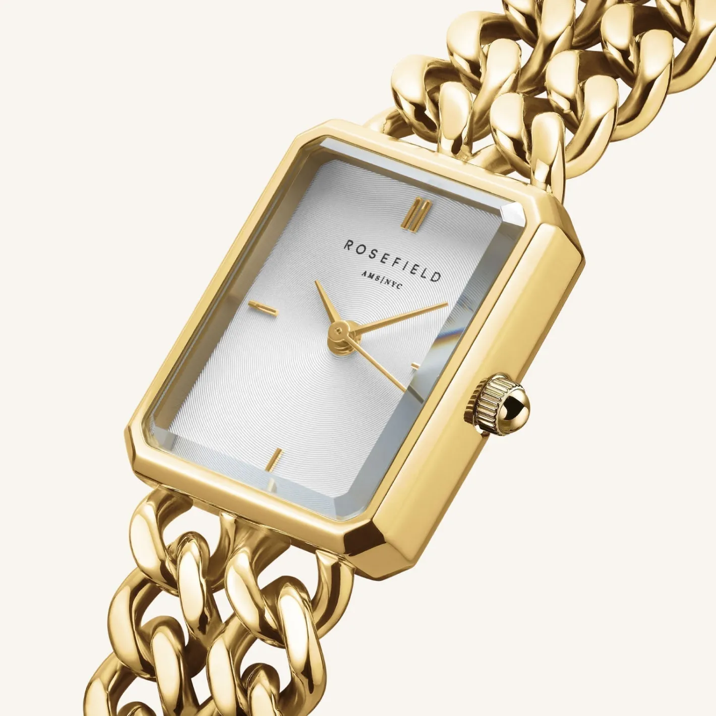 Rosefield Studio Double Chain Gold Discount