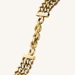 Rosefield Studio Double Chain Gold Discount