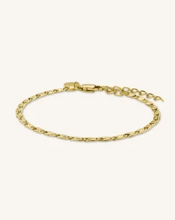 Rosefield Swirl Bracelet Gold Hot