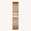Rosefield The Oval Rose Gold Steel Strap Discount