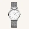 Rosefield Tribeca Silver Mesh Online