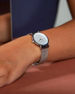 Rosefield Tribeca Silver Mesh Online