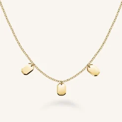 Rosefield Triple Octagon Necklace Fashion