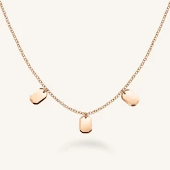 Rosefield Triple Octagon Necklace Fashion