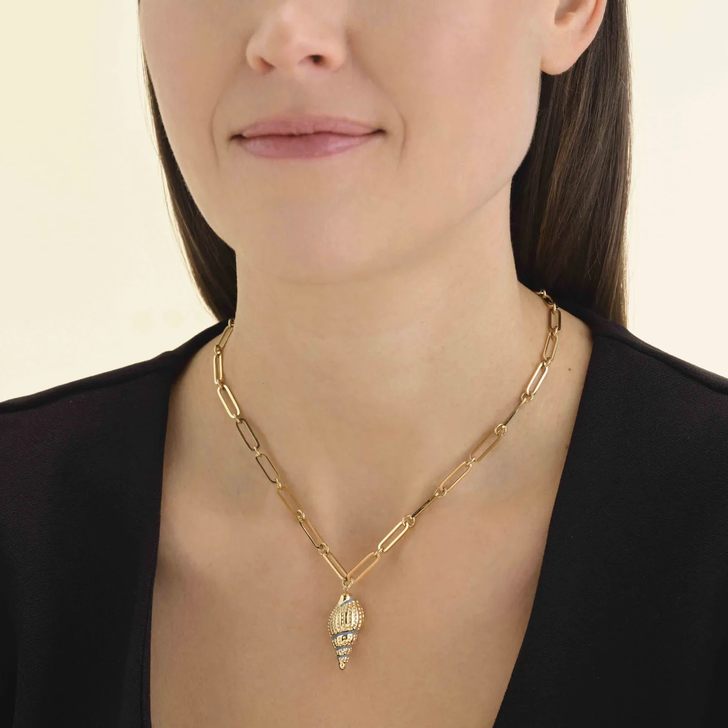 Rosefield Tulip Shell Necklace Fashion