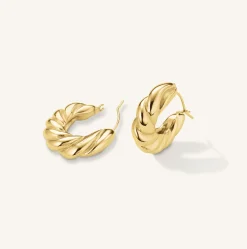 Rosefield Twisted Hoops Sale