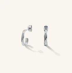 Rosefield Twisted Wire Hoops Outlet