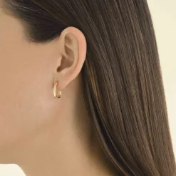 Rosefield Twisted Wire Hoops Outlet