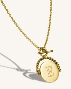 Rosefield Twisting Coin Necklace Sale