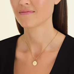 Rosefield Twisting Coin Necklace Sale