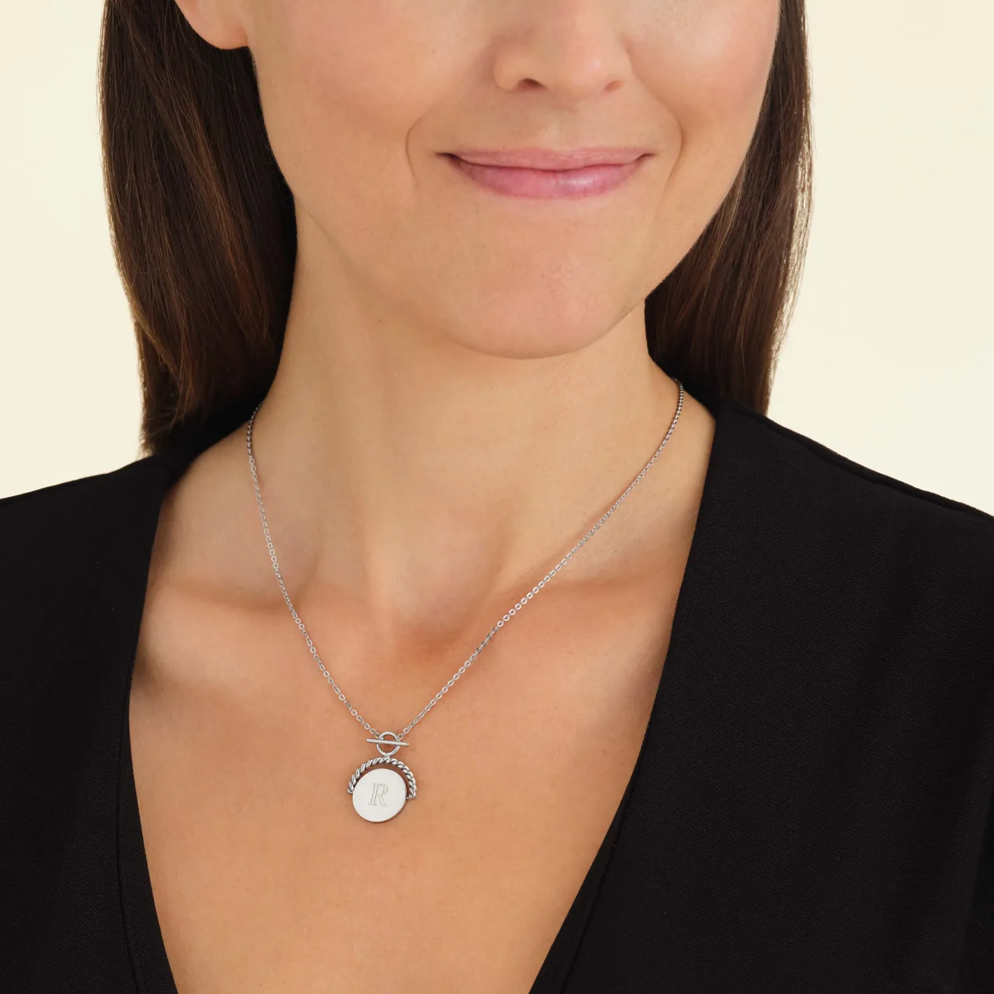 Rosefield Twisting Coin Necklace Sale