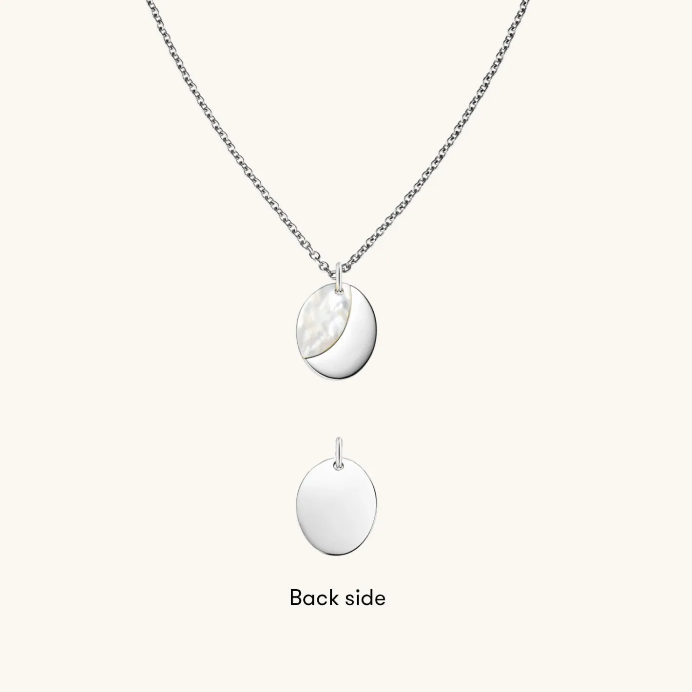 Rosefield Unite Mother of Pearl Necklace New