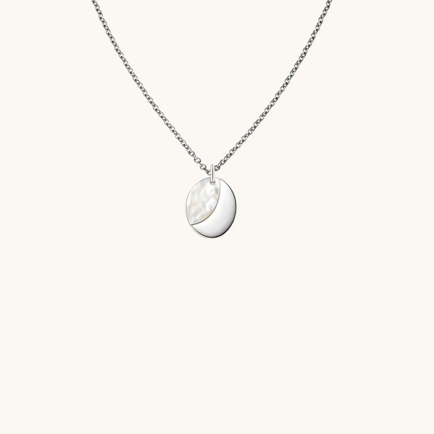 Rosefield Unite Mother of Pearl Necklace New