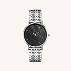 Rosefield Upper East Side Black Silver New