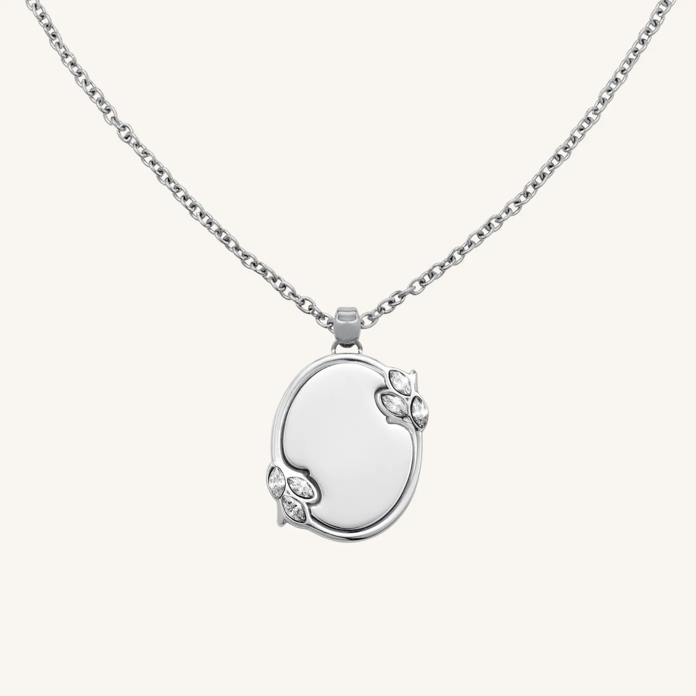 Rosefield Vintage Oval Necklace Discount