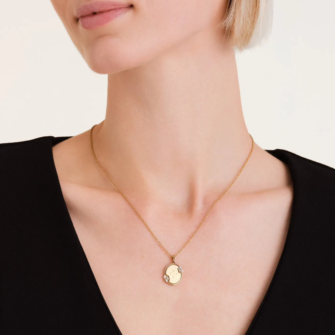Rosefield Vintage Oval Necklace Discount
