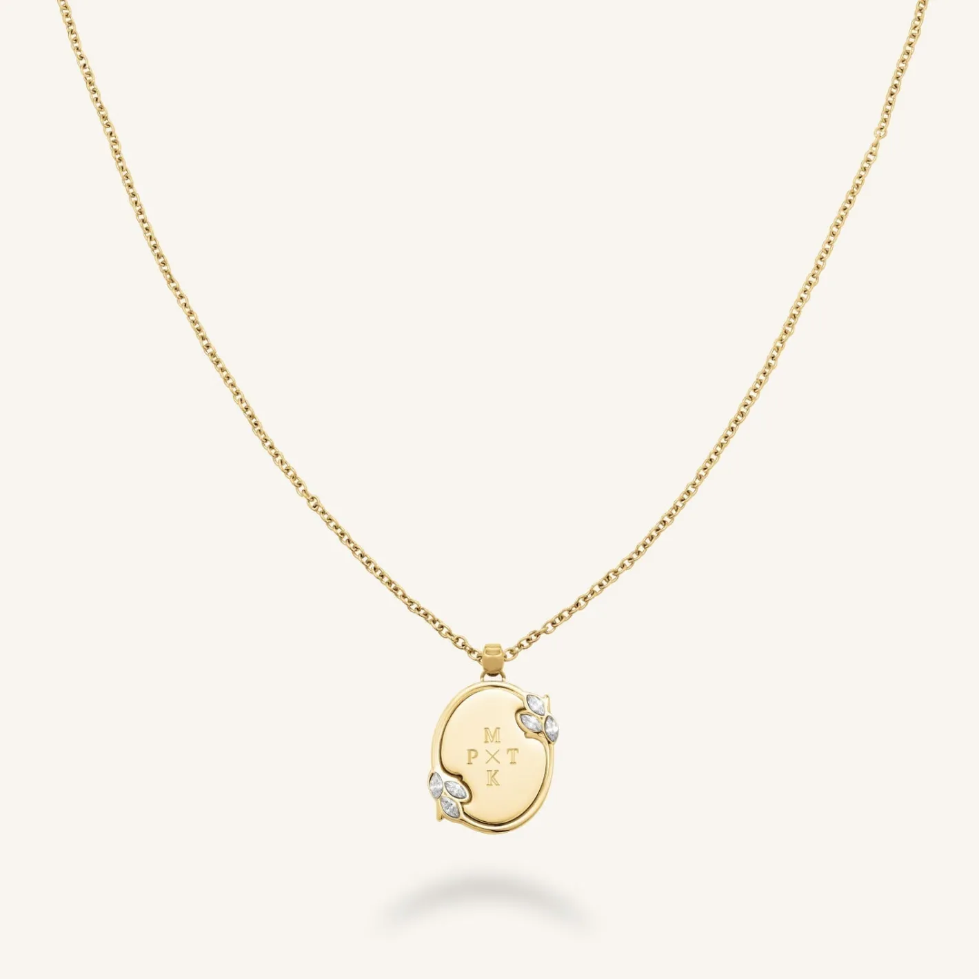 Rosefield Vintage Oval Necklace Discount