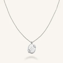 Rosefield Vintage Oval Necklace Clearance